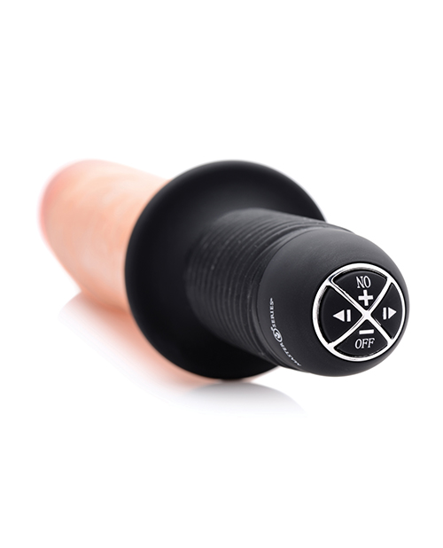 Thumbnail for Master Series Onslaught 13 Mode XL Vibrating Dildo Thruster - Light