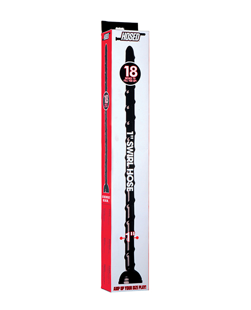 Hosed 1&quot; Swirl Hose - 18&quot; Long