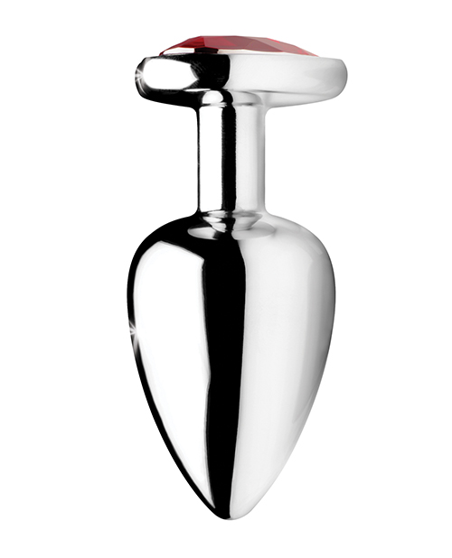 Thumbnail for Booty Sparks Red Heart Gem - Large Anal Plug