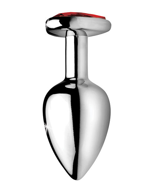 Thumbnail for Booty Sparks Red Heart Gem - Medium Anal Plug