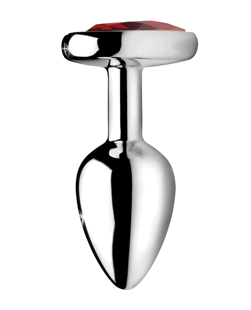 Thumbnail for Booty Sparks Red Heart Gem - Small Anal Plug
