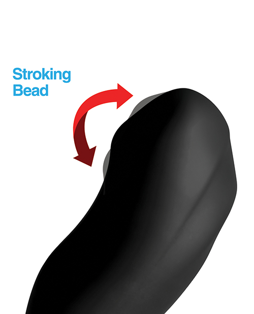 Thumbnail for 7X Bendable Prostate Stimulator with Stroking Bead