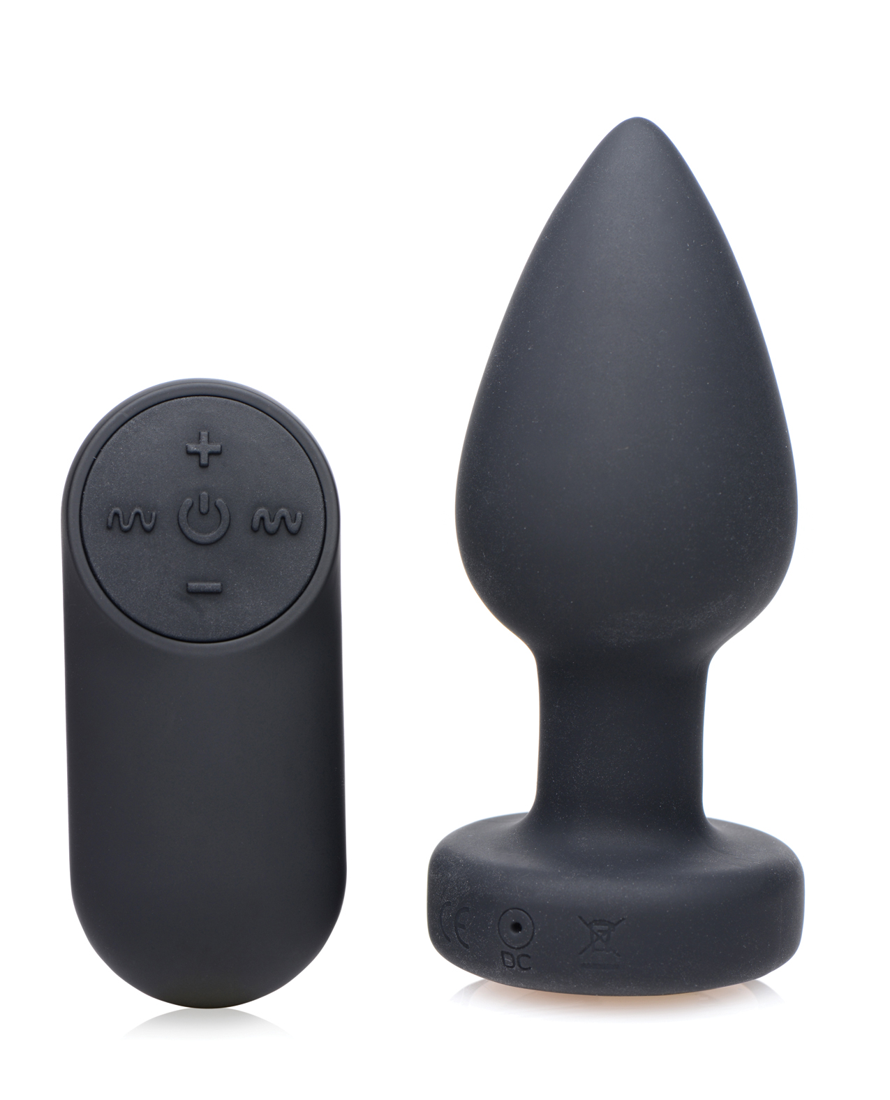 Thumbnail for Booty Sparks Silicone Vibrating LED Plug - Small