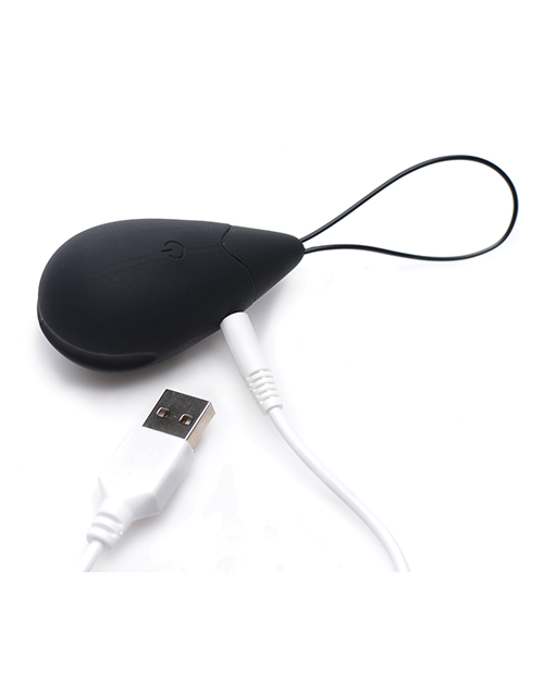 Thumbnail for Bang! 10X Silicone Vibrating Egg - Black