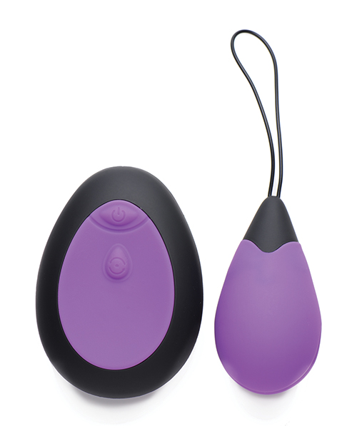 Thumbnail for Bang! 10X Silicone Vibrating Egg - Purple