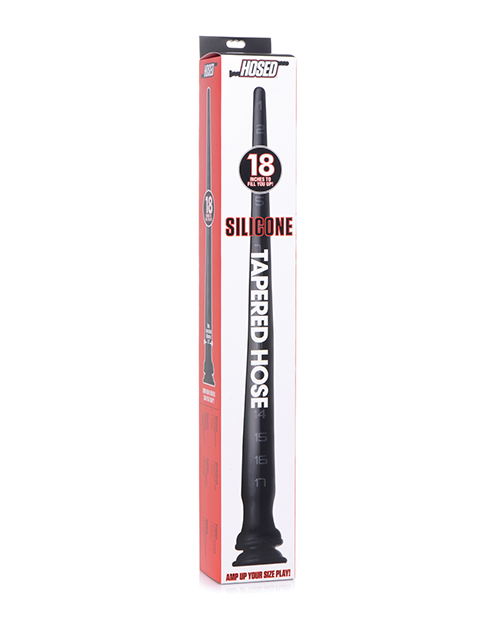 Hosed Silicone Tapered Hose - 18&quot; Long