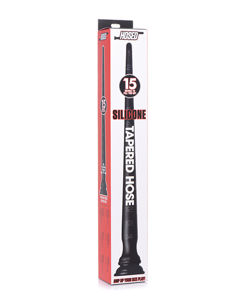 Hosed Silicone Tapered Hose - 15&quot; Long
