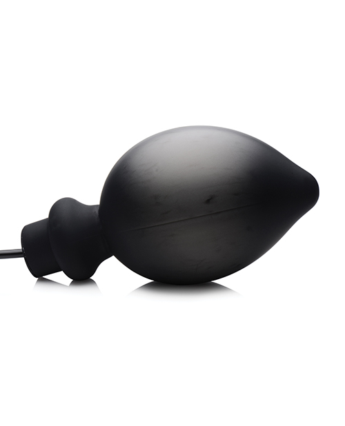 Thumbnail for Master Series Ass-Pand Inflatable Silicone Anal Plug - Black