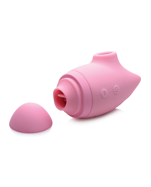 Thumbnail for Inmi Shegasm Kitty Licker 5X Triple Clit Stimulator - Pink