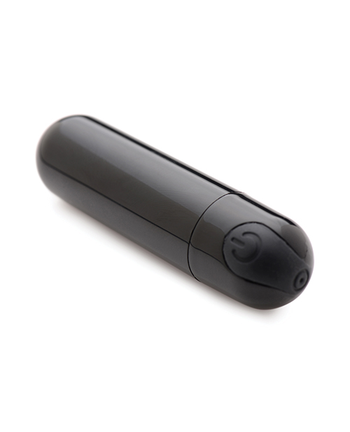 Thumbnail for Bang! 10X Rechargeable Vibrating Metallic Bullet - Black