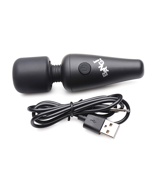 Thumbnail for Bang! 10X Vibrating Mini Silicone Wand - Black
