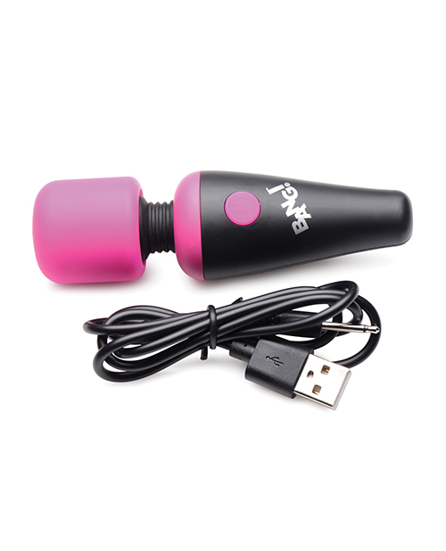Thumbnail for Bang! 10X Vibrating Mini Silicone Wand - Pink