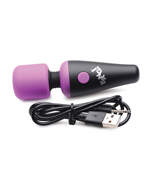 Thumbnail for Bang! 10X Vibrating Mini Silicone Wand - Purple