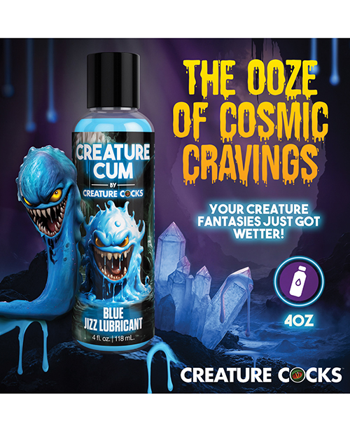 Thumbnail for Creature Cocks - Creature Cum Blue Water-Based Lubricant 4 oz