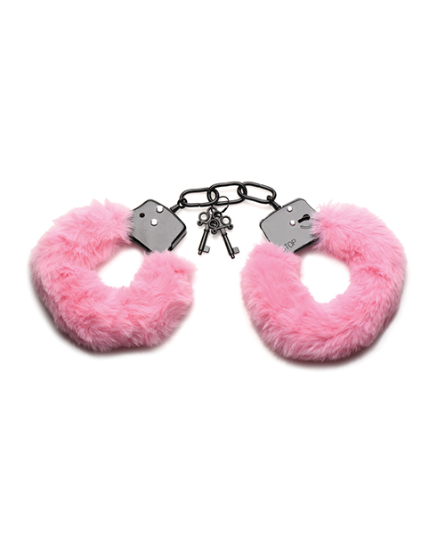 Thumbnail for Master Series Cuffed in Furry Handcuffs - Pink