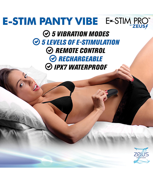 Thumbnail for E-Stim Panty Vibe with Remote Control