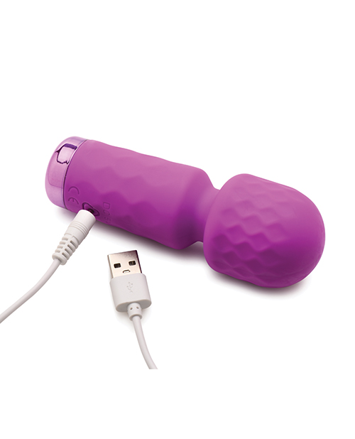 Thumbnail for Bang! 10X Mini Silicone Wand - Purple