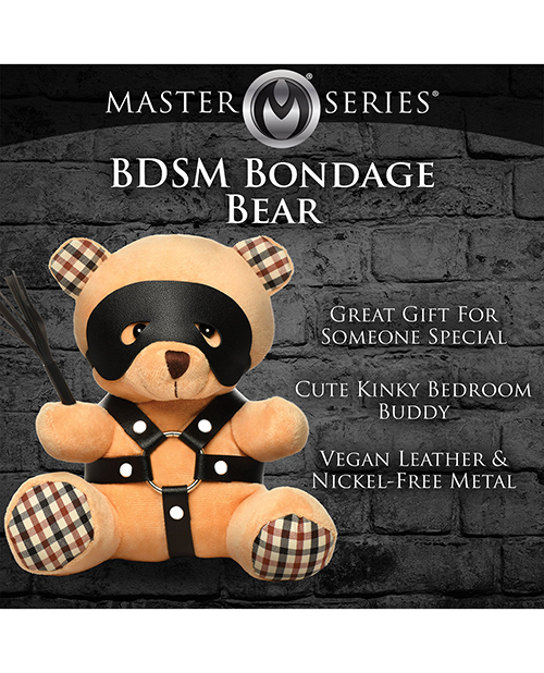 Thumbnail for Master Series BDSM Teddy Bear Plush