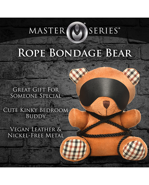 Thumbnail for Master Series Rope Teddy Bear Plush