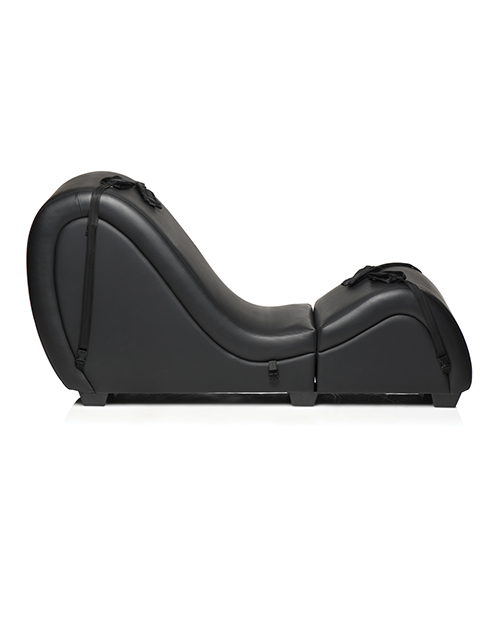 Thumbnail for Master Series Kinky Couch Detachable Sex Chaise Lounge - Black, Drop Ship Only Freight $89