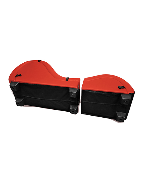 Thumbnail for Master Series Kinky Couch Detachable Sex Chaise Lounge - Red, Drop Ship Only Freight $89