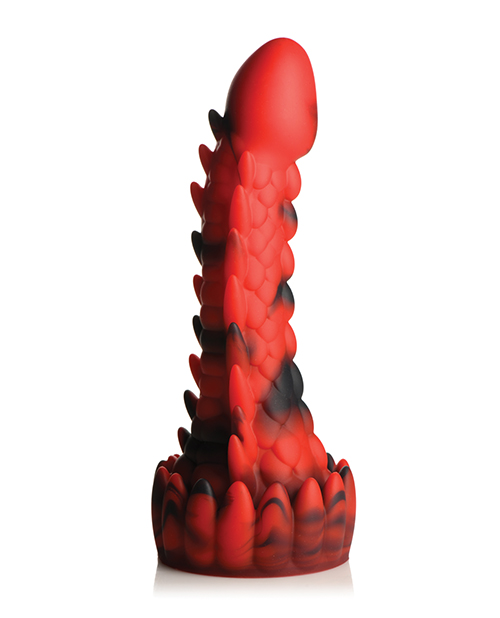 Thumbnail for Creature Cocks Demon Rising Scaly Dragon Silicone Dildo
