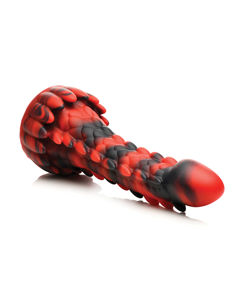 Thumbnail for Creature Cocks Demon Rising Scaly Dragon Silicone Dildo