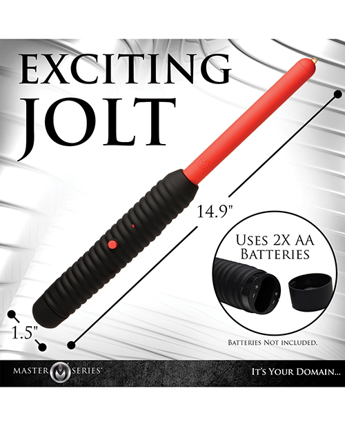 Thumbnail for Master Series Spark Rod Zapping Wand - Red/Black