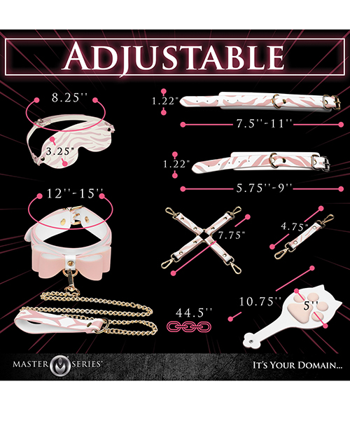 Thumbnail for Master Series Tiger Kitty Bondage Set - Pink
