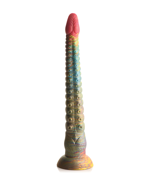 Thumbnail for Creature Cocks Tentacle Dick Silicone Dildo - Multi Color