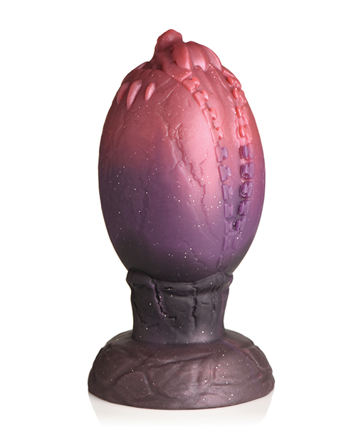 Thumbnail for Creature Cocks Dragon Hatch Silicone Egg - XL Multi Color