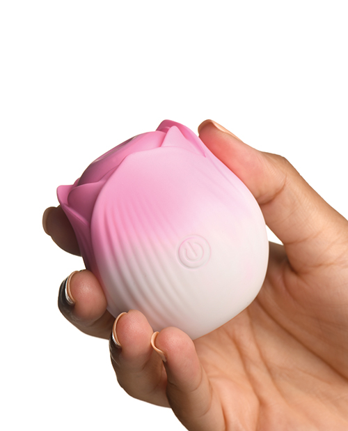 Thumbnail for Bloomgasm Pulsing Petals Throbbing Rose Stimulator - Pink