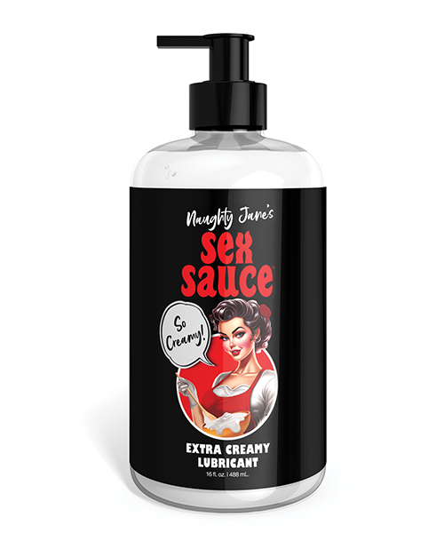 Naughty Jane&apos;s Sex Sauce Extra Creamy Lubricant - 16 oz