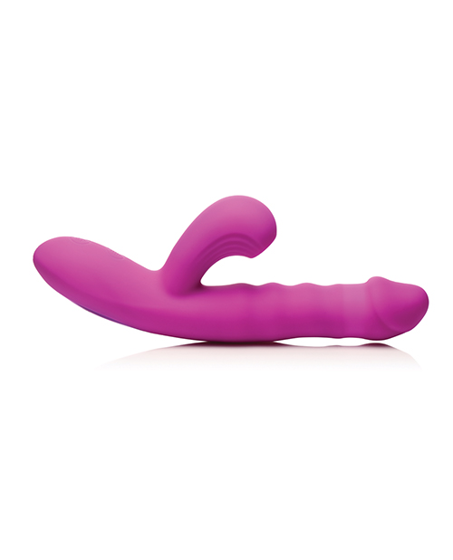 Thumbnail for Bang! Thrusting &amp; Sucking Rabbit Vibrator - Purple