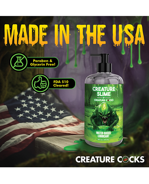 Thumbnail for Creature Cocks - Creature Slime Water-Based Lubricant 16 oz