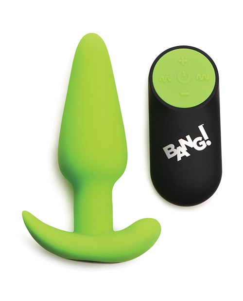 Thumbnail for Bang! Glow in the Dark 21X Remote Controlled Butt Plug