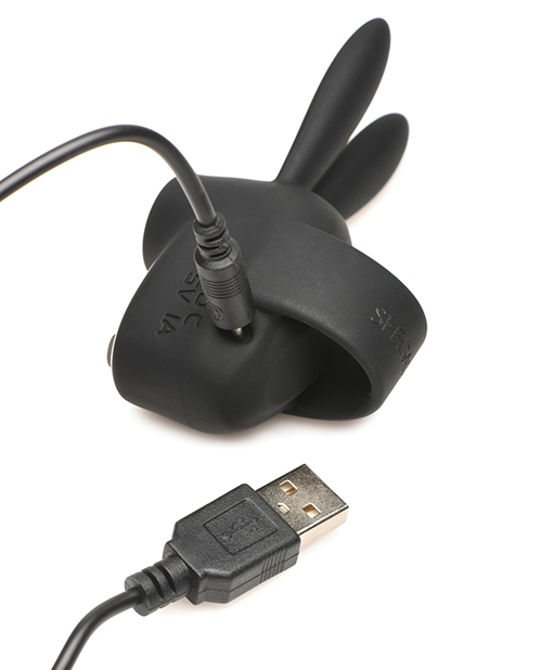 Thumbnail for Shegasm Sucky Bunny Clit Stimulator - Black