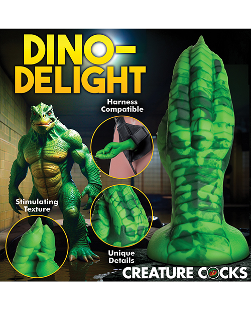 Thumbnail for Creature Cocks Raptor Claw Fisting Silicone Dildo - Green