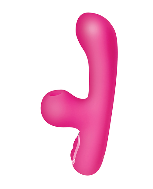 Thumbnail for Bang! 10X G-Spot Rabbit Vibrator w/Suction - Pink
