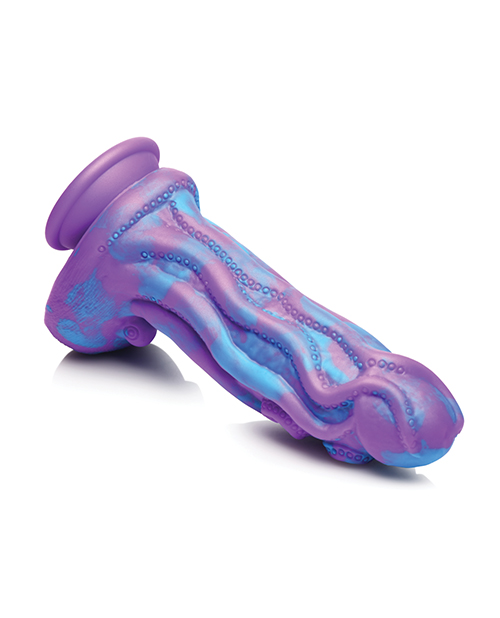 Thumbnail for Creature Cocks Octophallus Silicone Dildo - Purple/Blue