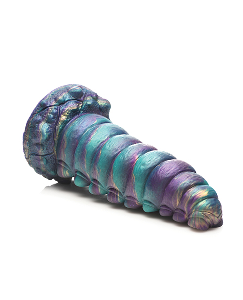 Thumbnail for Creature Cocks Chrysalis Silicone Dildo - Multi Color