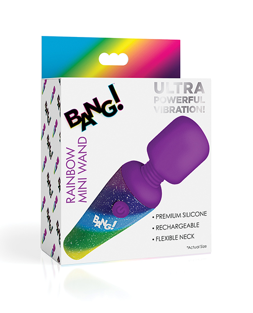 Thumbnail for Bang! Rainbow Mini Wand - Rainbow