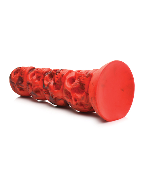 Thumbnail for Creature Cocks Doom Silicone Dildo - Red/Black