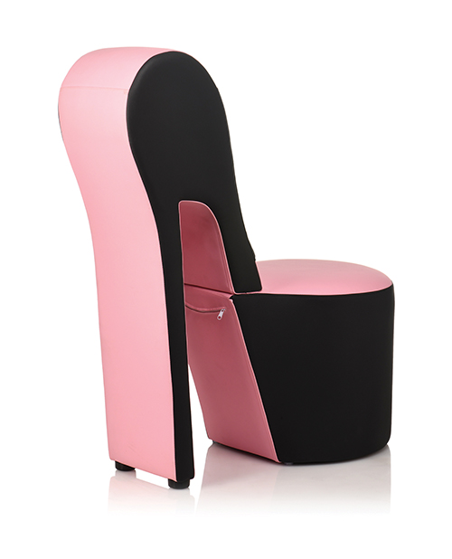 Thumbnail for Master Series Stiletto Sex Chair - Pink/Black Drop Ship Only Freight $48