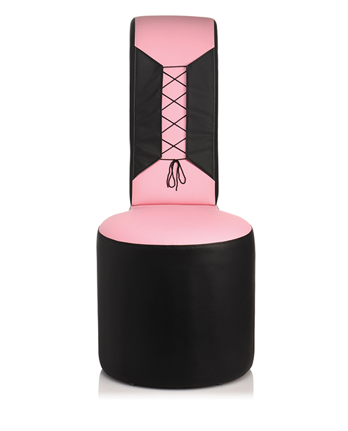 Thumbnail for Master Series Stiletto Sex Chair - Pink/Black Drop Ship Only Freight $48