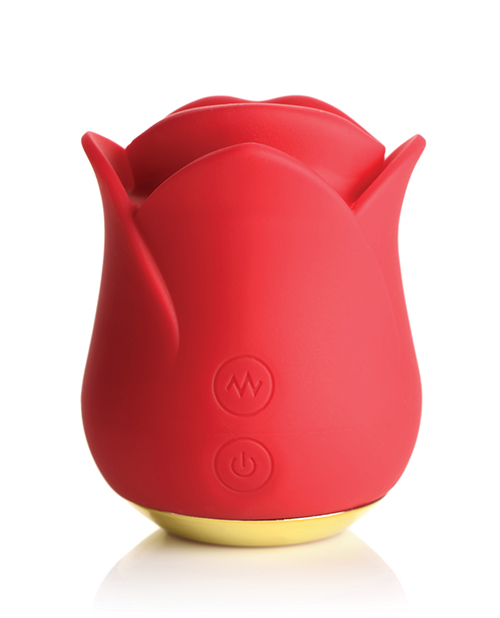 Thumbnail for Lickgasm Sweet Kiss Kissing &amp; Vibrating Clitoral Stimulator - Red