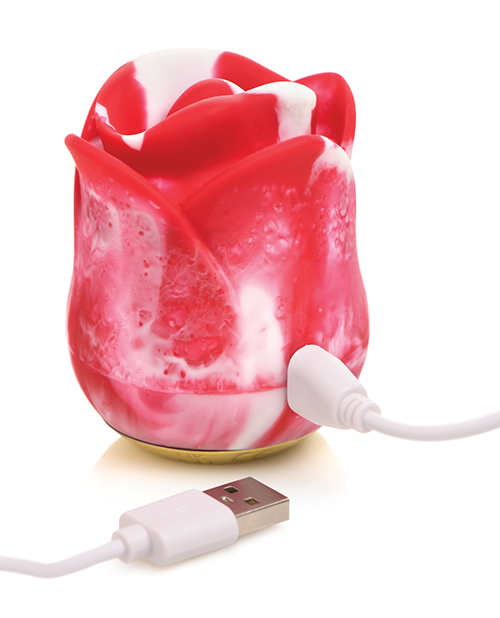 Thumbnail for Lickgasm Sweet Kiss Kissing &amp; Vibrating Clitoral Stimulator - Swirl