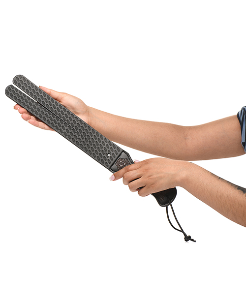 Thumbnail for STRICT Scottish Tawse Whip - Black/Brown