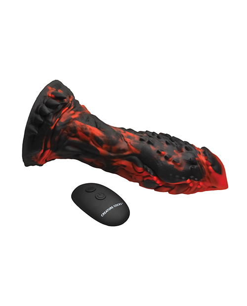 Thumbnail for Creature Cocks - Inferno Cock Vibrating Silicone Dildo