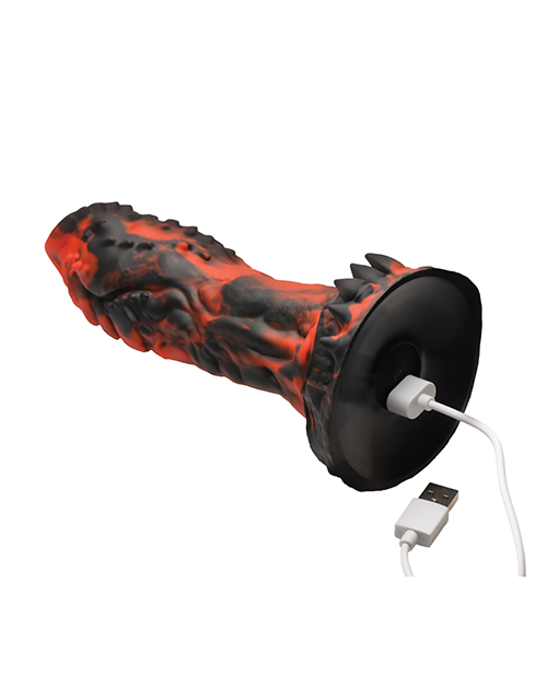 Thumbnail for Creature Cocks - Inferno Cock Vibrating Silicone Dildo